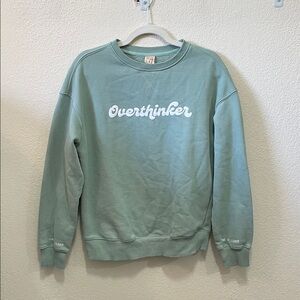 See the way I See Overthinker Breathe In & Out Crewneck Sweatshirt